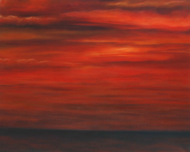 Himmelsfeuer, 80 x 100